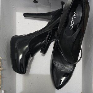 Black Aldo heels